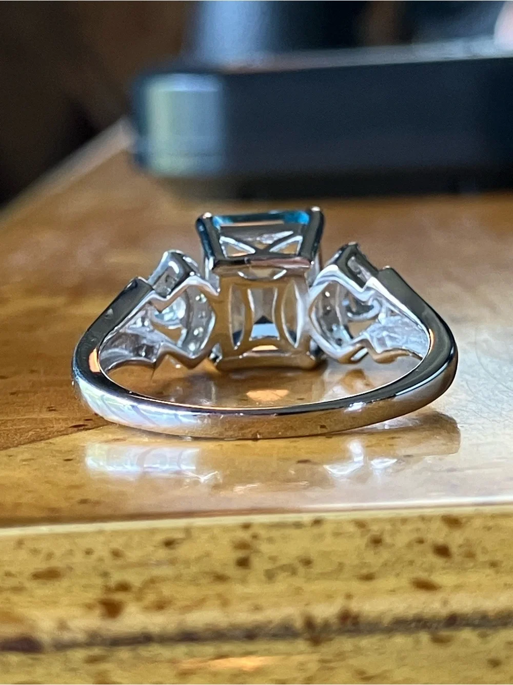 Sky Blue Topaz Sterling Silver Ring Size 10